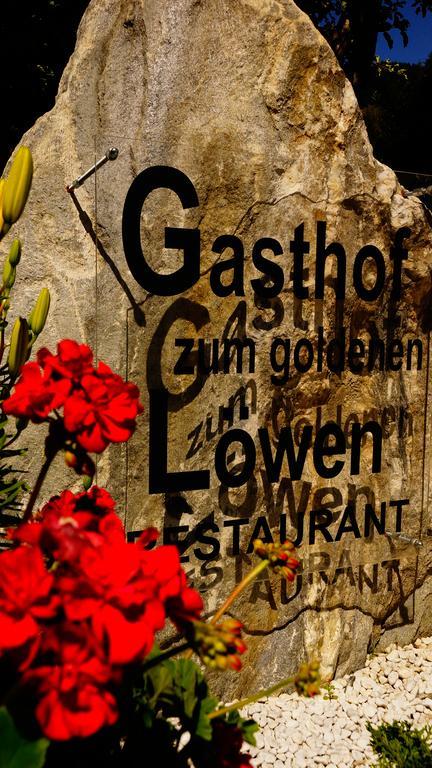 Gasthof Zum Goldenen Loewen Наудерс Экстерьер фото